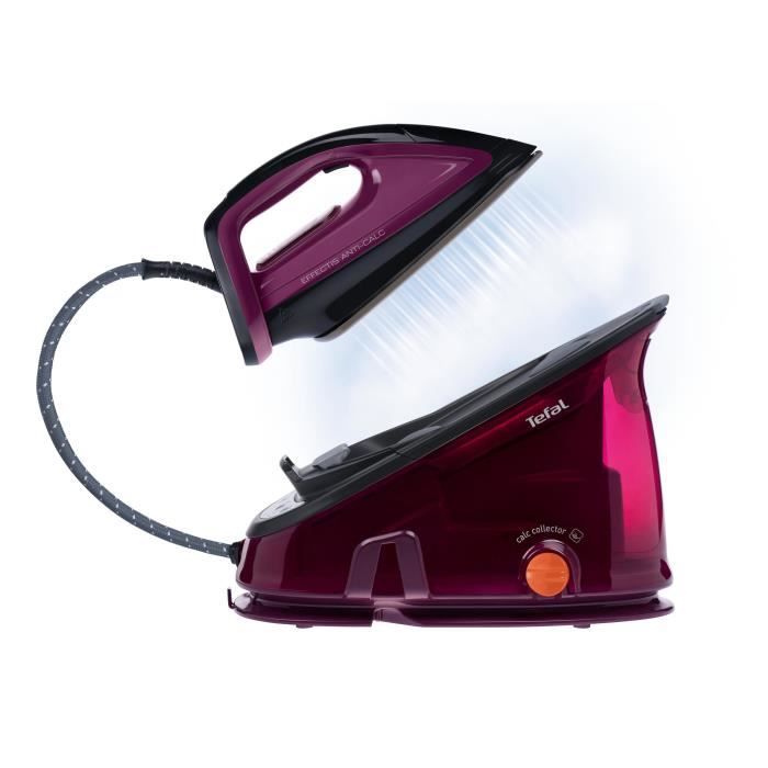 Tefal Effectis GV6820, 2200 W, 6 bar, 1,4 L, 280 g-min, 100 g-min, Semelle Durilium