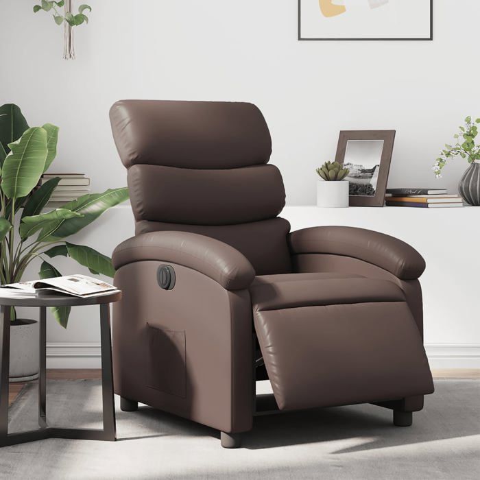 Fauteille Relax Fauteuil De Massage Inclinable Électrique Chaise Siège Gris Clair Tissu VidaXL Vidaxl Fauteuil De Massage Inclinable Noir Tissu Sur