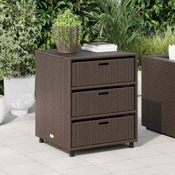 vidaXL Armoire rangement jardin 55x59 cm - vue 2