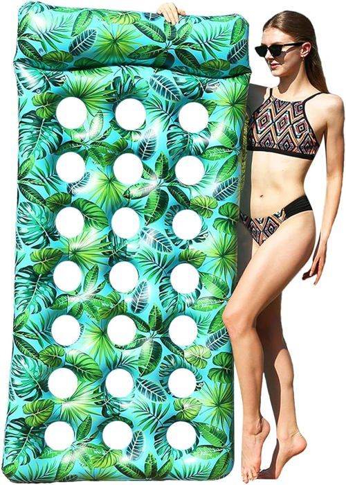 Nouille Flottante Piscine 150 Cm - Pour Enfants Et Adultes - Polyéthylène Souple - Avec Connecteur Rose