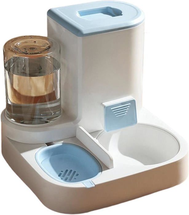 Comparer les prix de Mangeoire automatique 2 en 1 pour animaux de compagnie,abreuvoir automatique à distribution,ensemble de bols de nourriture