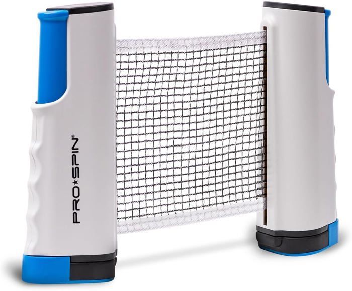 Filet De Ping Pong Portable Et Rétractable - Jusqu'à 180 Cm, Pour Jouer Sur Toute Table, Avec Sac De Rangement