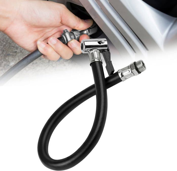 Pneu Flexible Pour Adaptateur D'extension, Adaptateur De Tuyau De Gonflage, Mandrin à Air De Verrouillage Rapide Et Libération Rapide De La Pression