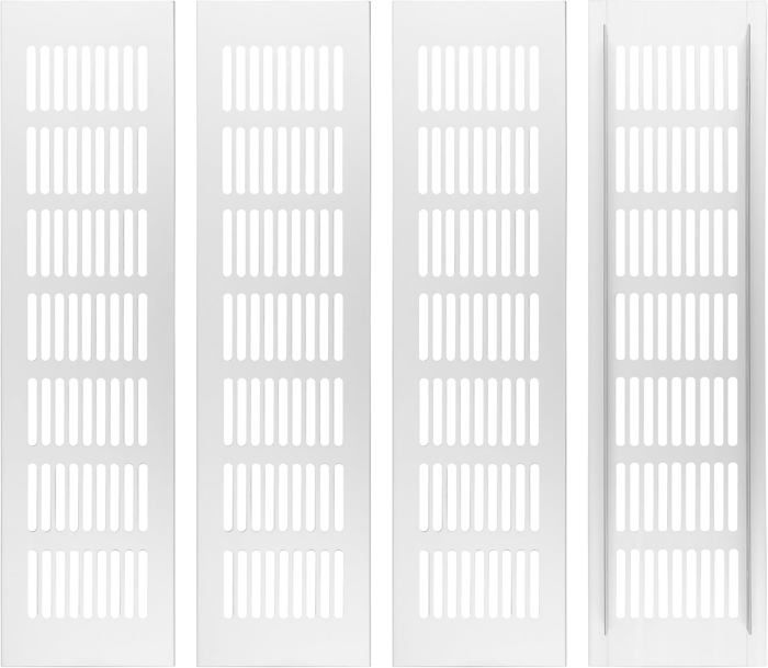 Lot de 2 grilles d'aération carrées en aluminium pour cheminée avec moustiquaire pour plafond de cuisine et de salle de bain 200 x 200 mm