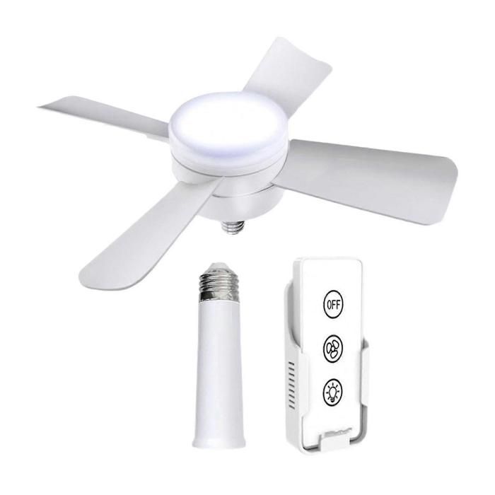 Ventilateur à douille de 40 cm avec télécommande et variateur dintensité pour accessoires de ferme 2024-a896 - Hode