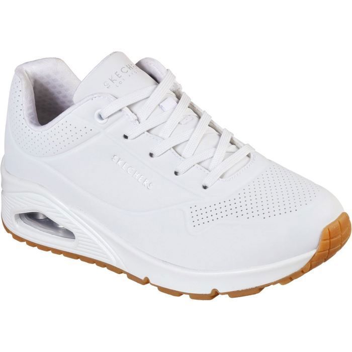 Skechers Skechers Uno - Stand on Air Baskets Blanches Pour Femmes En Matière Synthétique