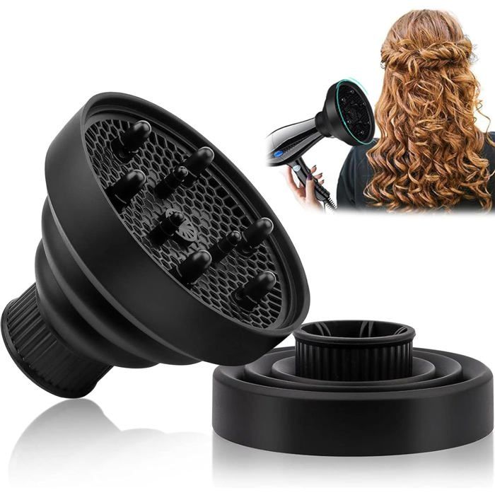 Diffuseur Seche Cheveux,Diffuseur Cheveux Universel,Diffuseur Boucle ...
