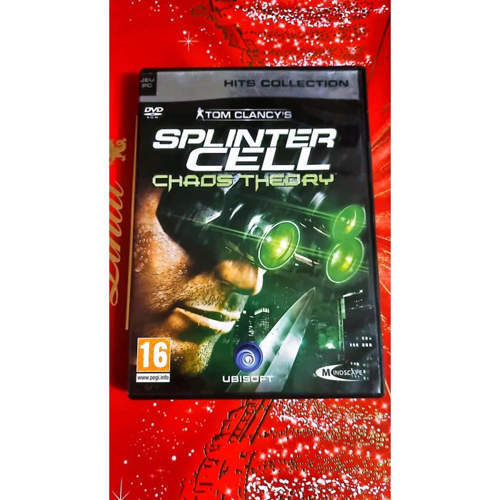Ubisoft Tom Clancy’S Splinter Cell: Chaos Theory – Jeu PC Dvd – Espionnage / Action – Version Française