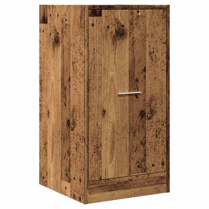 Brun Armoire dapothicaire JILLS Armoire à pharmacie/cuisine vieux bois 40x41x775cm bois dingénierie LV2441 Brun Armoire dapothicaire JILLS Armoire à pharmacie/cuisine vieux bois 40x41x775cm bois dingénierie LV2441