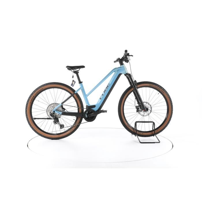 Vélo électrique - Cube Reaction Hybrid SL - bleu - VTT électrique semi-rigide - Bosch 750 Wh Reconditionné - Cube