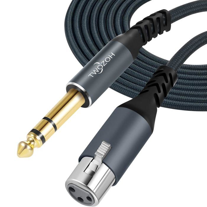 6.35mm Stereo vers XLR Femelle Cable