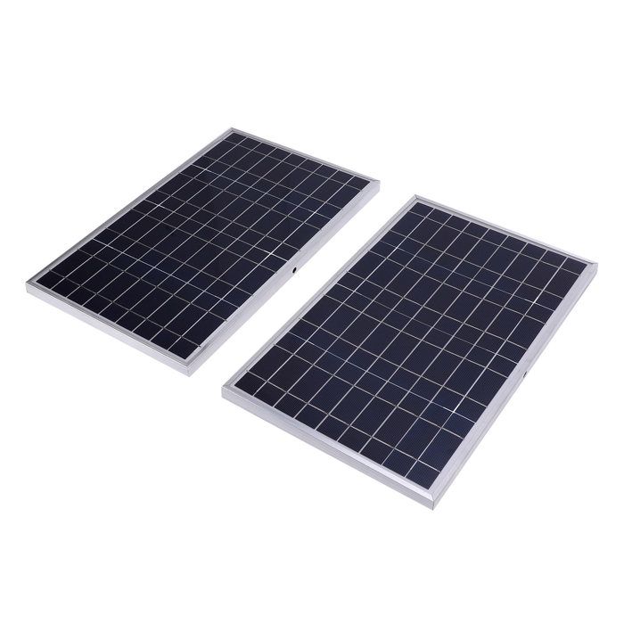 Panneau Solaire Omabeta 1.2W 6V/9V – Polysilicium, Résistant Vent/neige, 89g, Pour Lampes, Pompes, Chargeurs