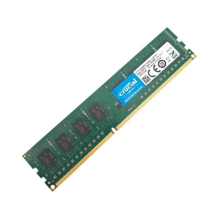 4Go RAM DDR3 CT41264BA160BJ.C8FPD DIMM PC3 12800 1Rx8 Très bon état - vue 2
