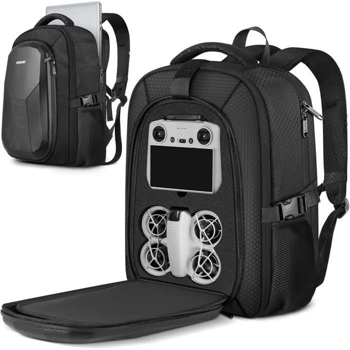 Sac À Dos Pour Neo Sac À Dos Grande Capacité Pour Dji Neo Rc 2/Rc-N2/N3 Sac Drone Extensible Compatible Ordinateur 156 Pouces