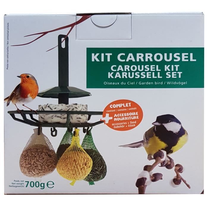 Le kit mangeoire à oiseaux