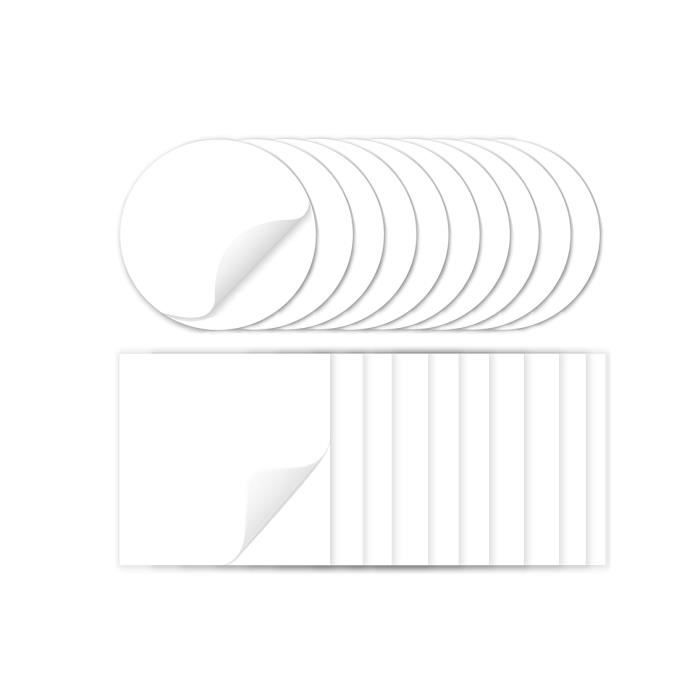 Kit de Réparation pour Spa Gonflable - 20 Rustines TPU Transparentes - Blanc