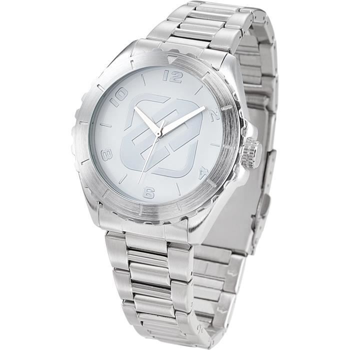 Horloge Mécanisme chromé EMDE gris Diam.45 cm | Leroy Merlin