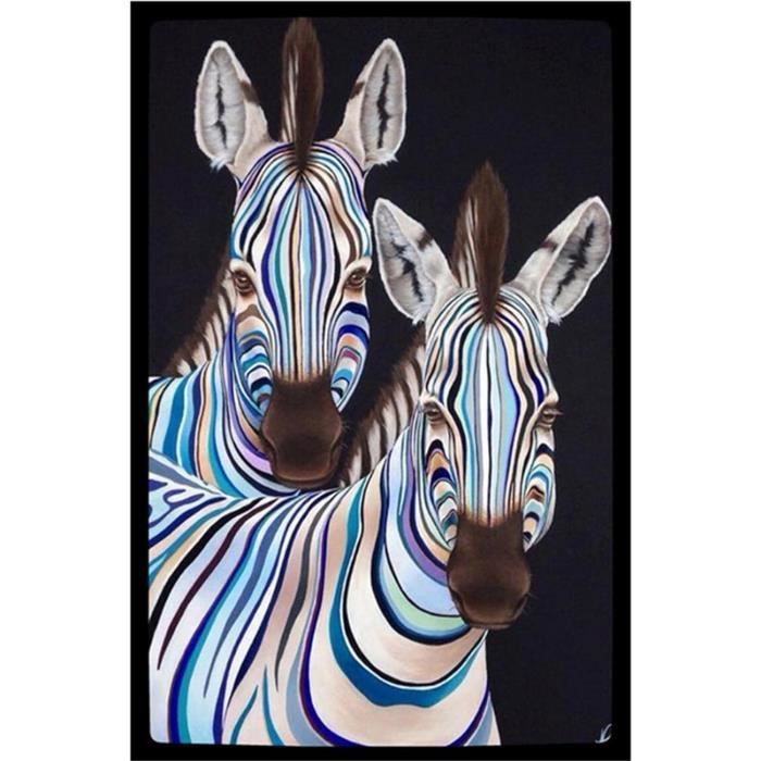Kit Peinture Diamant 5D Cheval Brun - Toile 30x40cm Avec Diamants Et Outils