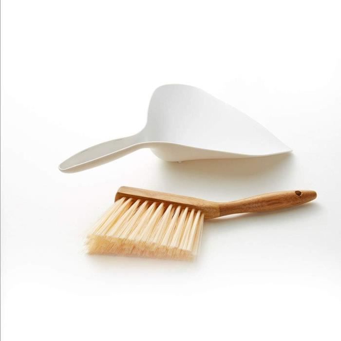 Mini Balayette Et Brosse De Nettoyage - Set Portable Pour Poussière, Bureau, Voiture