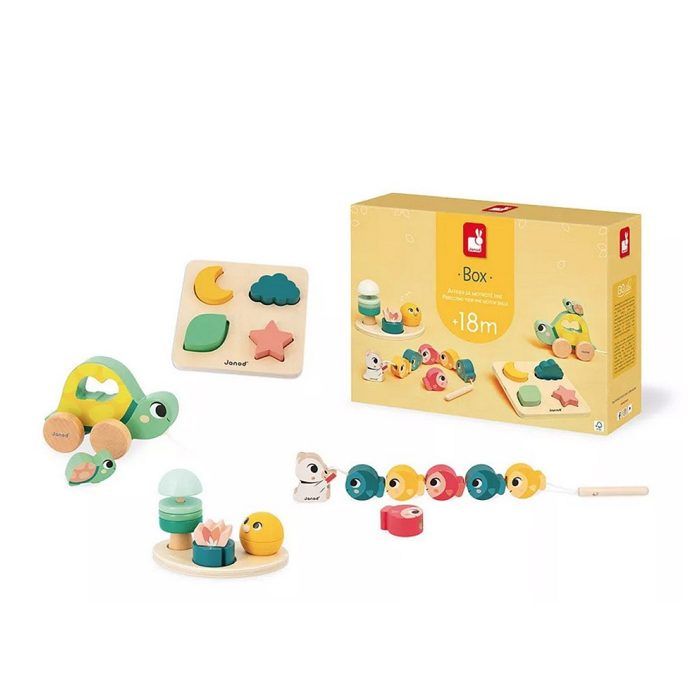 Coffret dactivités Box 18 mois - JANOD - J04064 - Jaune
