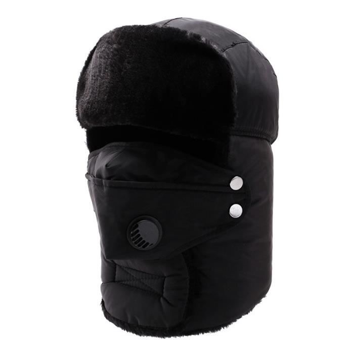 Chapka Montagne Enfant Bonnet Hiver Russie - Imperméable Et Chaud Avec Cagoule Pour Ski Et Randonnée