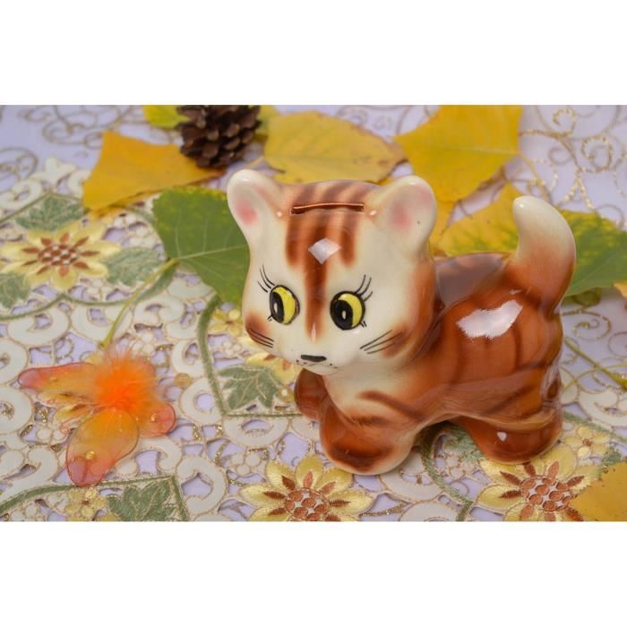 Tirelire Chat Marron Ceramique Tirelire Fait Main Peinte Cadeau Pour Enfant Cdiscount Maison Tirelire Chat Marron Ceramique Tirelire Fait Main Peinte Cadeau Pour Enfant Cdiscount Maison