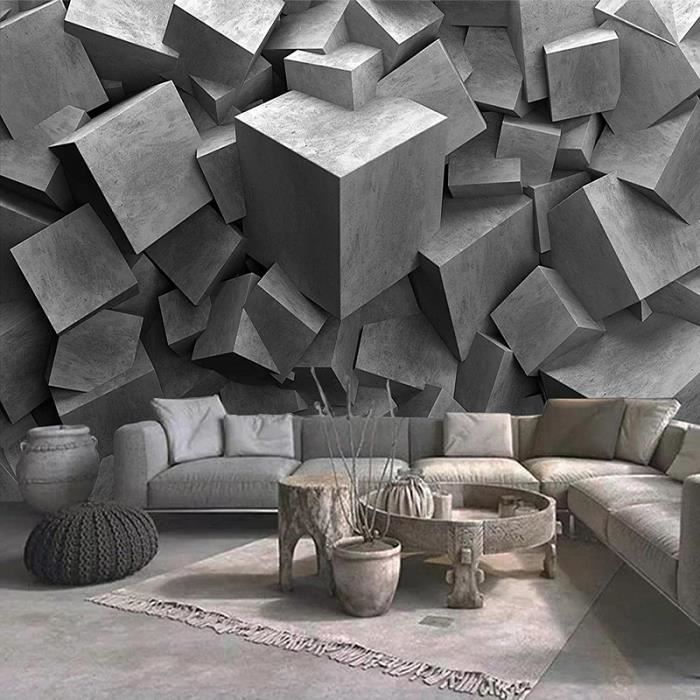 Papier Peint 3D Motif Artistique NA4007 – Autocollant Mural Déco AJ MUR Fay