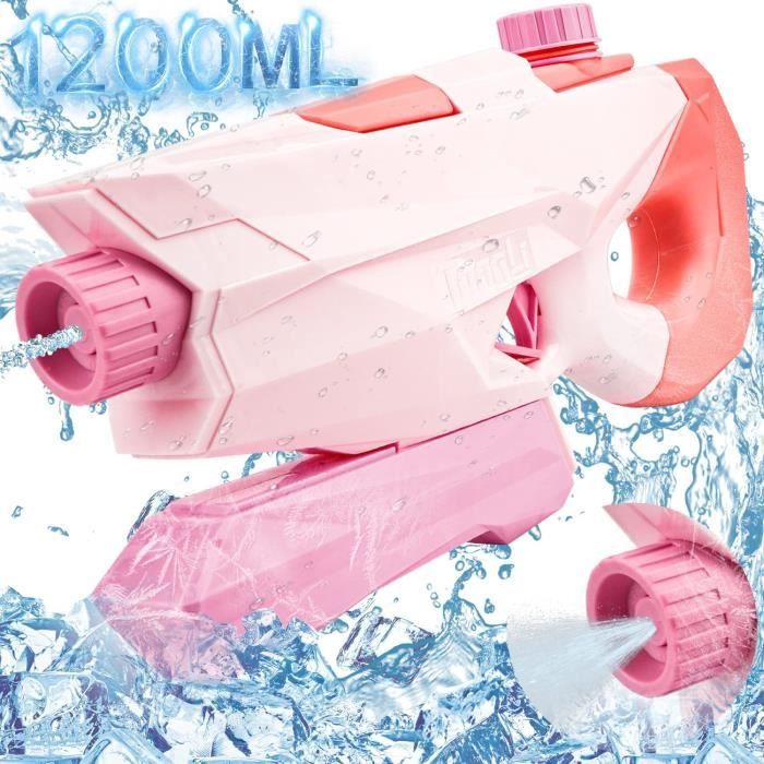 Pistolet à Eau, Water Guns Jouet avec 1200ml Grande Capacité, Pistolets