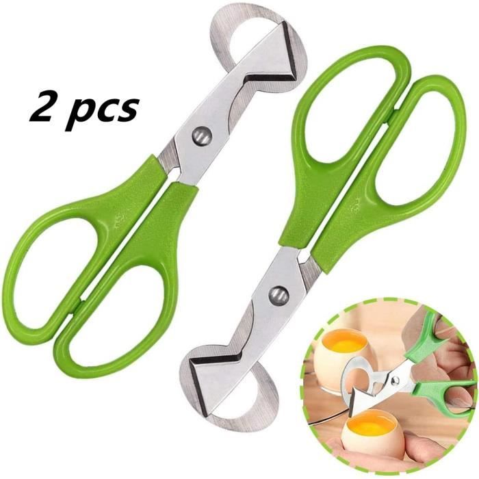 Lot De 6 Ciseaux à œufs De Caille, Ciseaux à œufs De Pigeon Portables