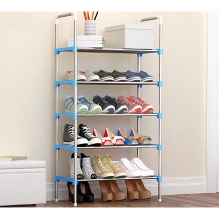 Etagere Range Chaussures 18 Paires 60 30 100cm Mode Salon Achat