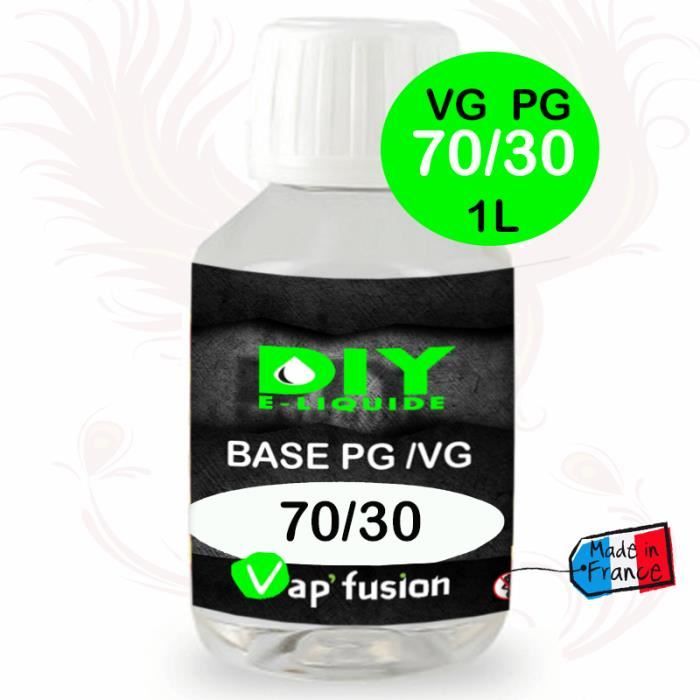 elfbar nachfüll pod läuft aus Achat en Ligne de Base E-liquide DIY 1 Litre 0 mg/ml 70/30 main image 0
