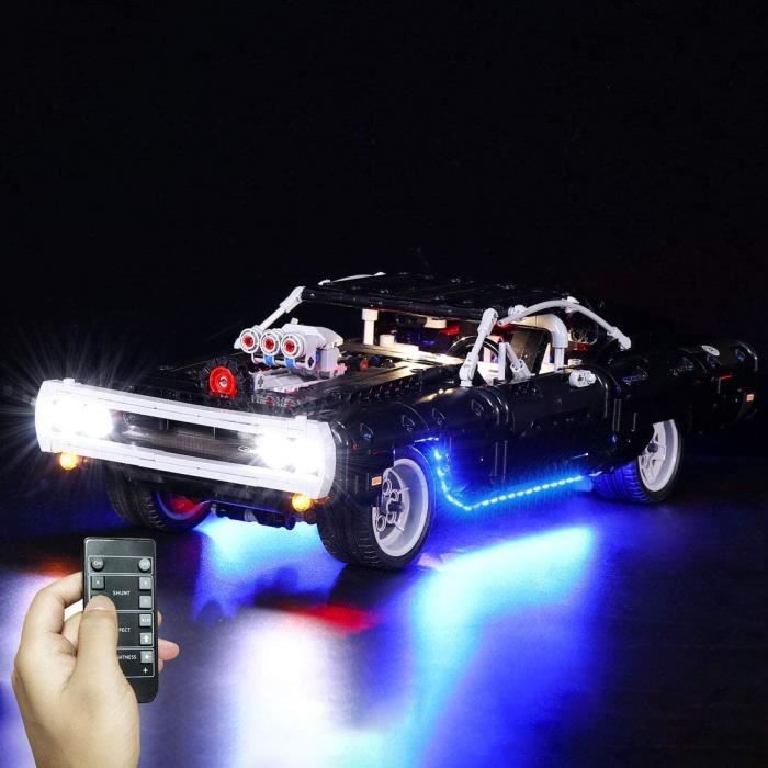 Lumière DEL éclairage Kit Pour Lego 42111 Technic éclairage Doms pour Dodge Charger 