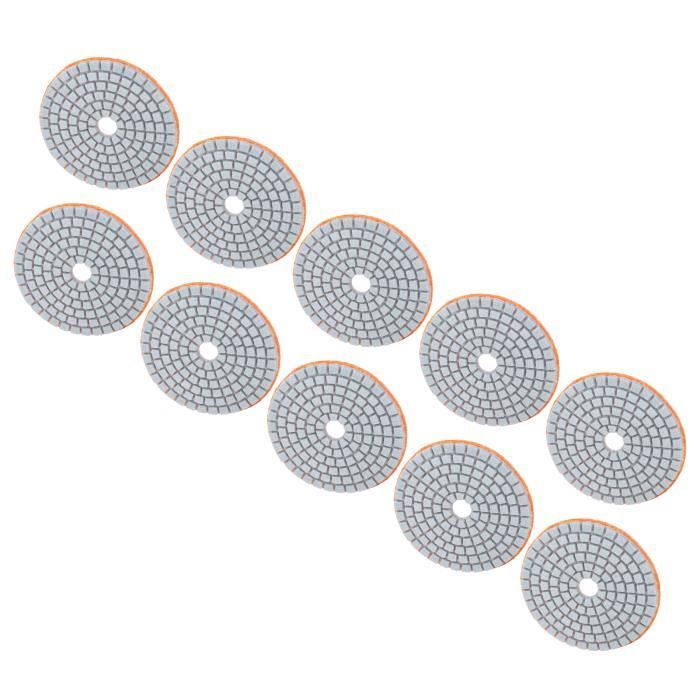 Lot De 2 Disques Diamantés Flexibles 6" (150 Mm) Pour Polir Granit, Marbre, Béton Et Pierre – BYINGS - 3
