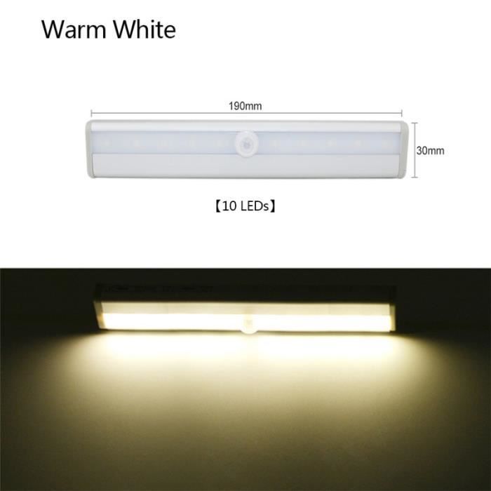 Luminea Lampe d'armoire : lot de 2 lampes de porte LED, détecteur de Luminea Lampe d'armoire : lot de 2 lampes de porte LED, détecteur de