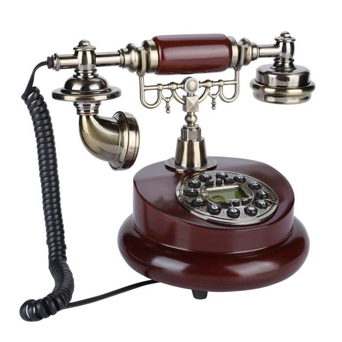 Téléphone Vintage Retro - Téléphone Antique avec Pause