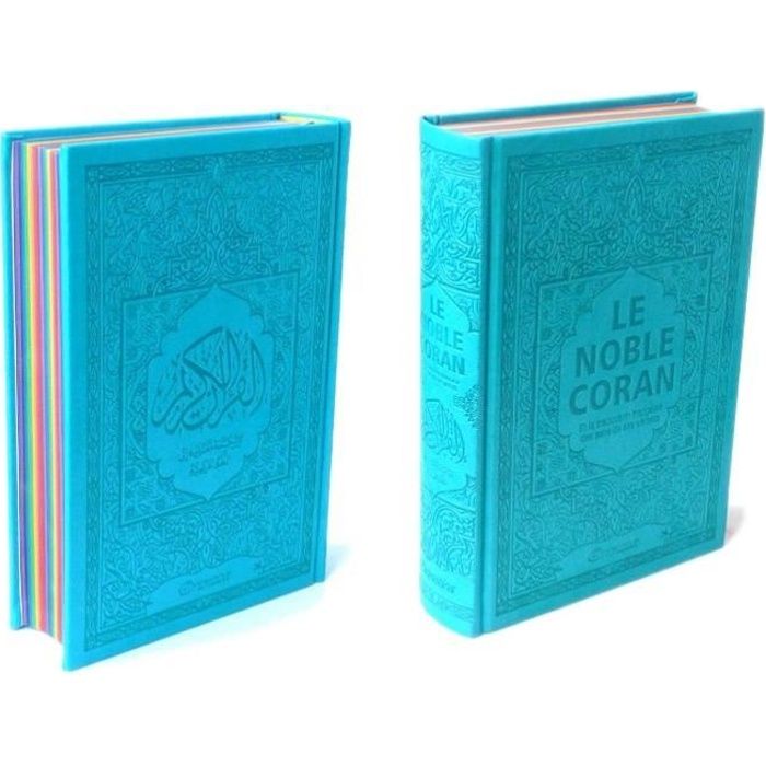 Le Noble Coran Français-Arabe-Phonétique rainbow ( ARC EN CIEL )