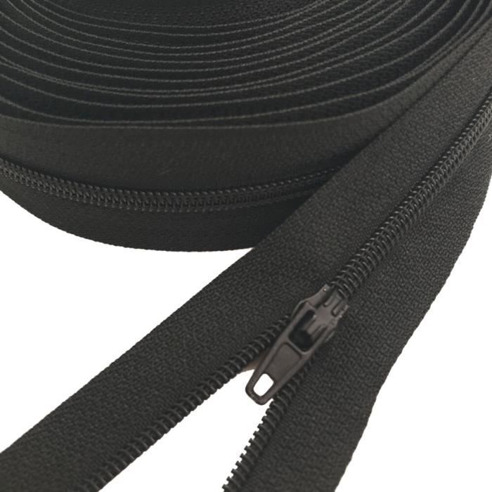 Fermeture Eclair Ecru A Glissière Nylon 20 Cm A Coudre. Zip Fermetu