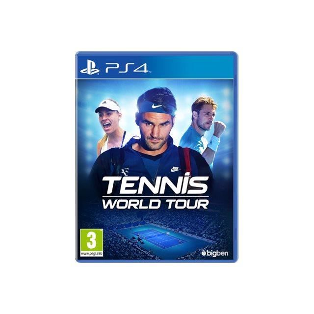 Bigben Jeu Vidéo - Tennis World Tour - PlayStation 4 - Stratégie - 30 Joueurs Pros - Mode Carrière Réaliste