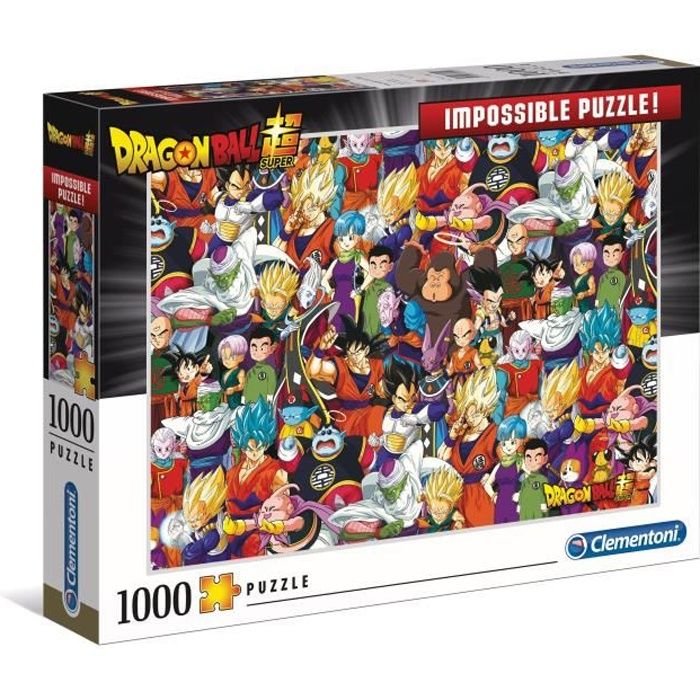 Puzzle Dragon Ball - Clementoni - 1000 pièces - Dessins animés et BD - 12 ans et plus