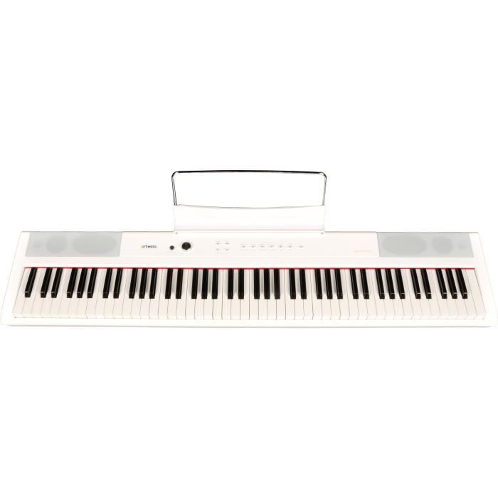 DELSON Piano portable 88 Touches Dynamique blanc