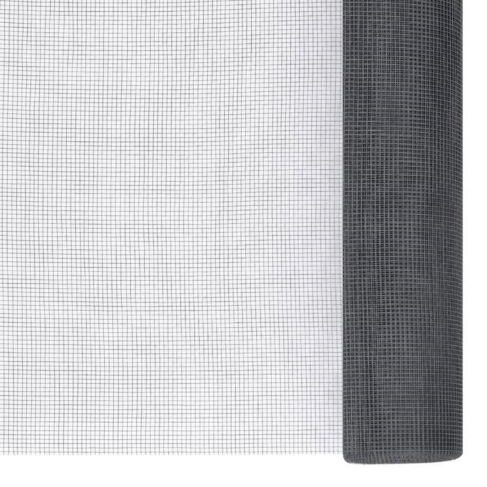 vidaXL Recinzione Rete Acciaio 25m - Grigio PVC per Esterni e Orti