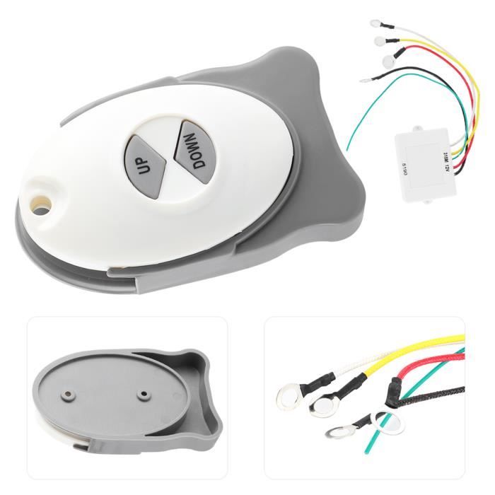 Télécommande Sans Fil Pour Guindeau Duokon – 2 émetteurs, étanche Et Flottant, Compatible 12V, Portée 50 Pieds