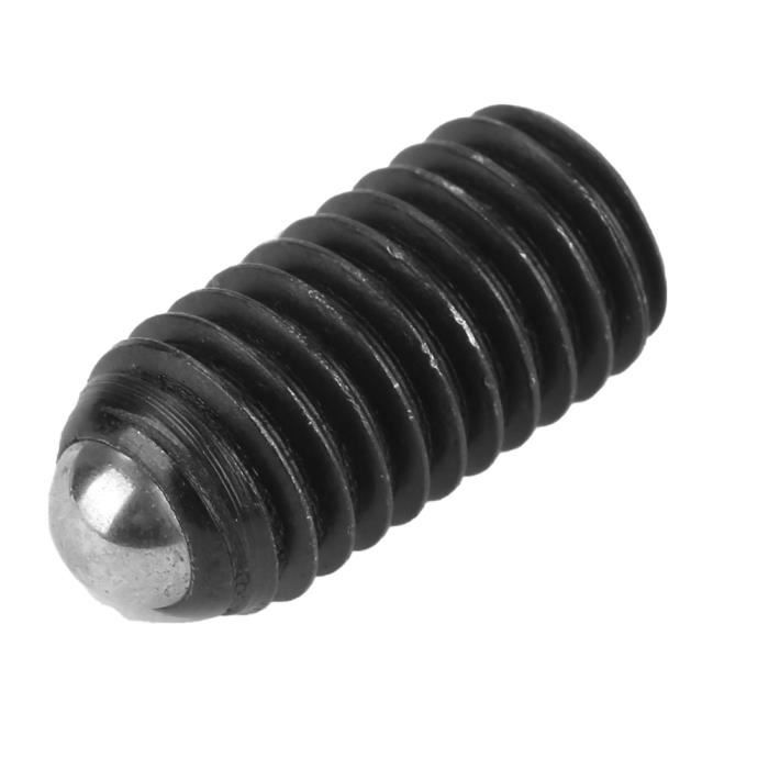 Duokon Piston à ressort Lot de 10 pistons à ressort à bille en acier au