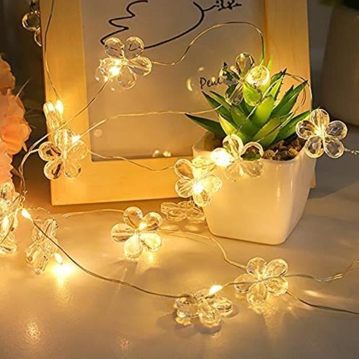 Guirlande Lumineuse Solaire Père Noël Arrosoir - IP65 étanche, LED Blanc Chaud/couleur Changeante - Décoration Noël Extérieure - 3