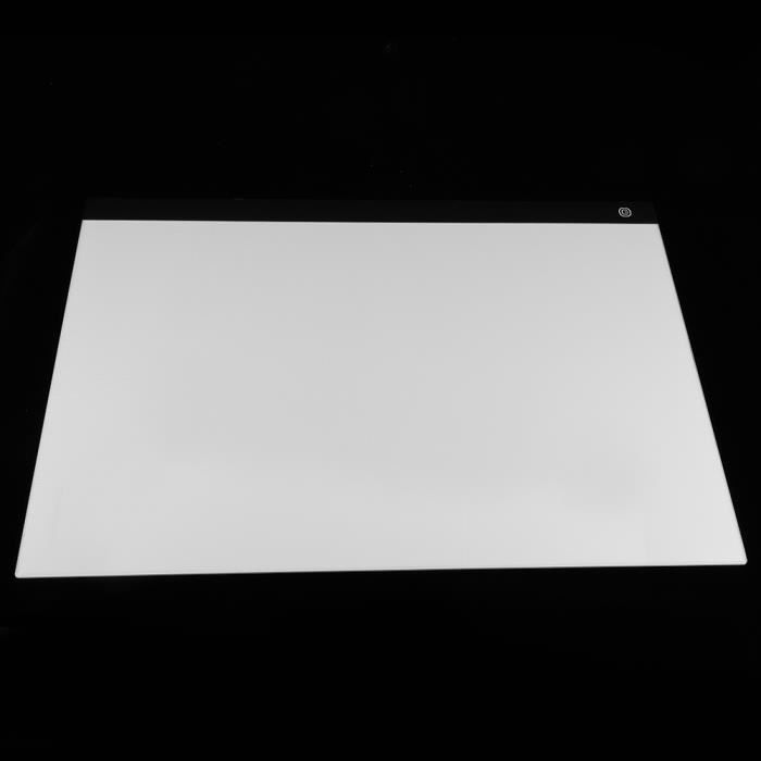 Table Lumineuse LED A4 à A0 - Luminosité Réglable, Surface Magnétique - Pour Dessin, Peinture Diamant, Tatouage - 10
