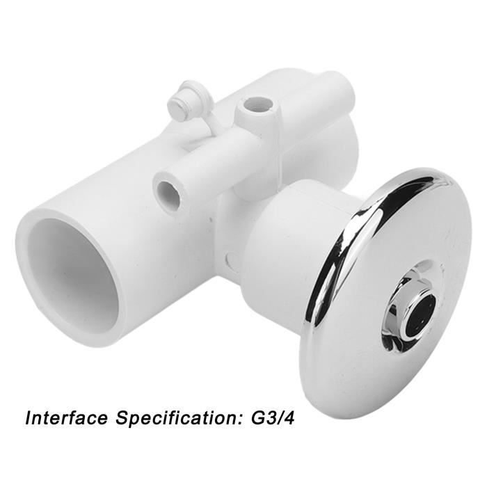 Buse D'Air 9 Trous Pour Spa Ou Baignoire - Acier Inoxydable - Hydrothérapie