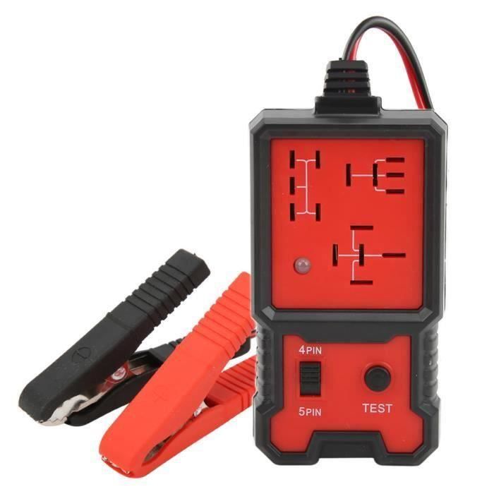 Testeur électrique Auto 12V/24V - Lampe De Test, Multimètre Portable Pour Batterie, Circuits, Fusibles - Diagnostic Voiture - 8