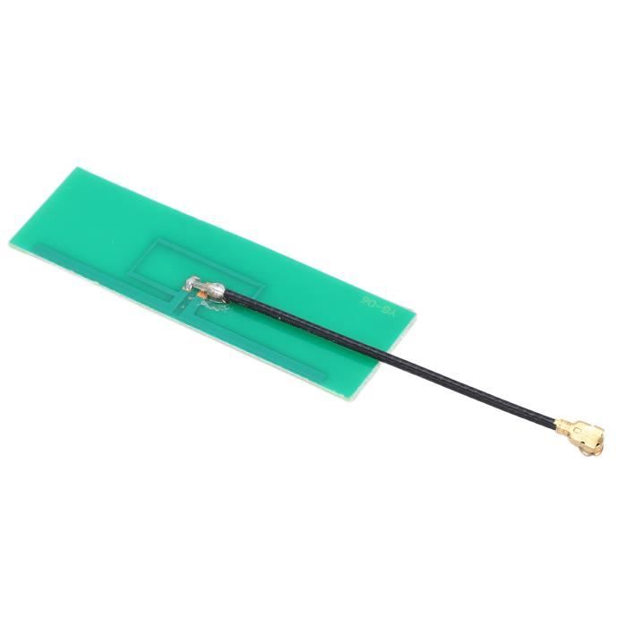 Lot 2 Antennes WiFi Internes 15 Cm IPEX Double Bande 2.4/5 GHz – Plug & Play Pour PC Portable
