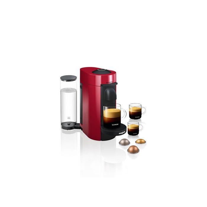 Cafetière Nespresso Vertuo Plus Rouge - MAGIMIX - 1.2L -