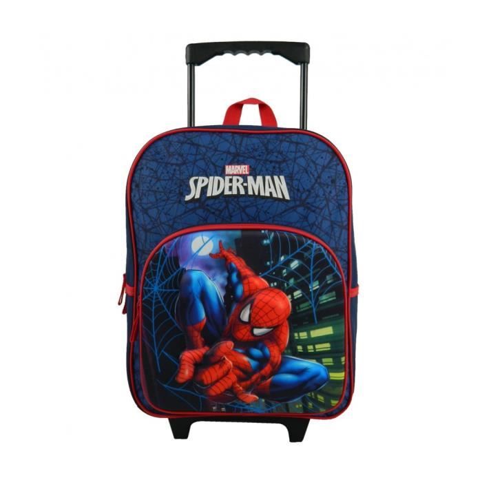 Sac A Dos 31CM Bleu Marine ET Rouge